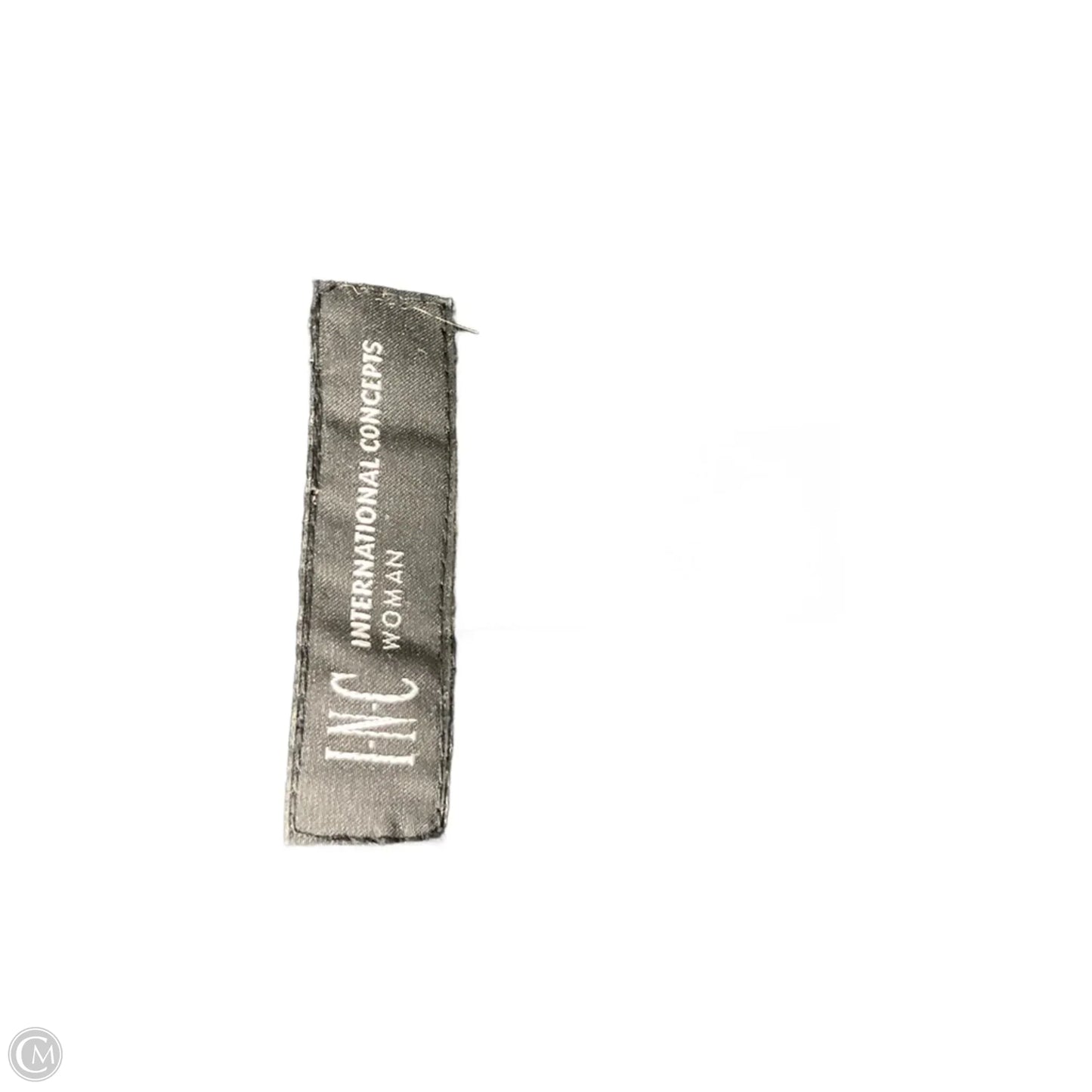 Top Long Sleeve By Inc In Black, Size: 16