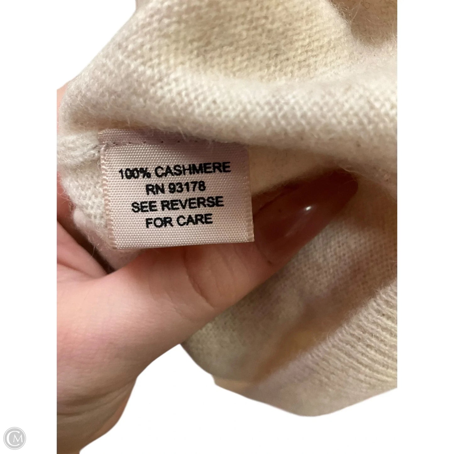 Sweater Cashmere By Philosophy In Pink & Tan, Size: S