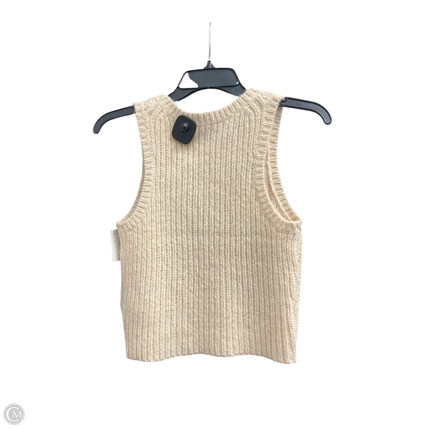 Vest Sweater By J. Crew In Beige, Size: Xxs