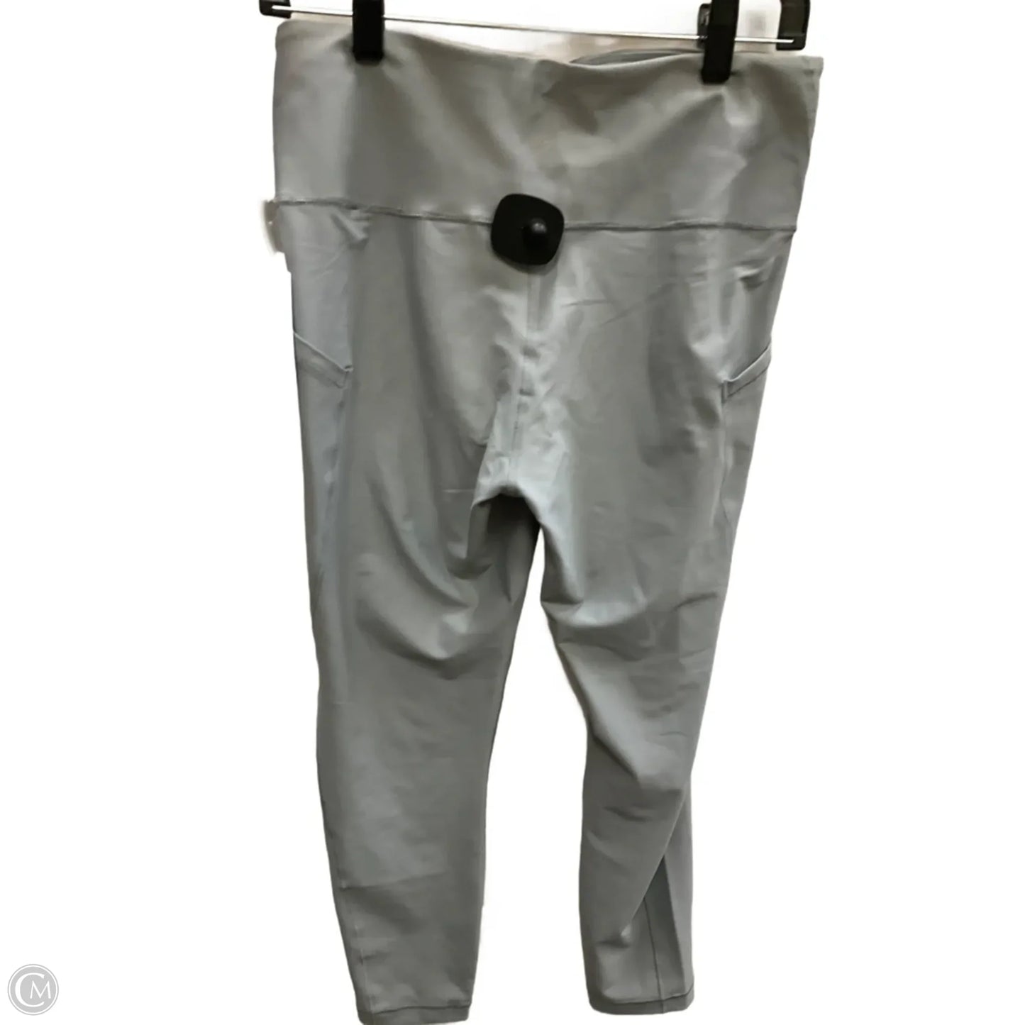 Athletic Leggings By Athleta In Grey, Size: L