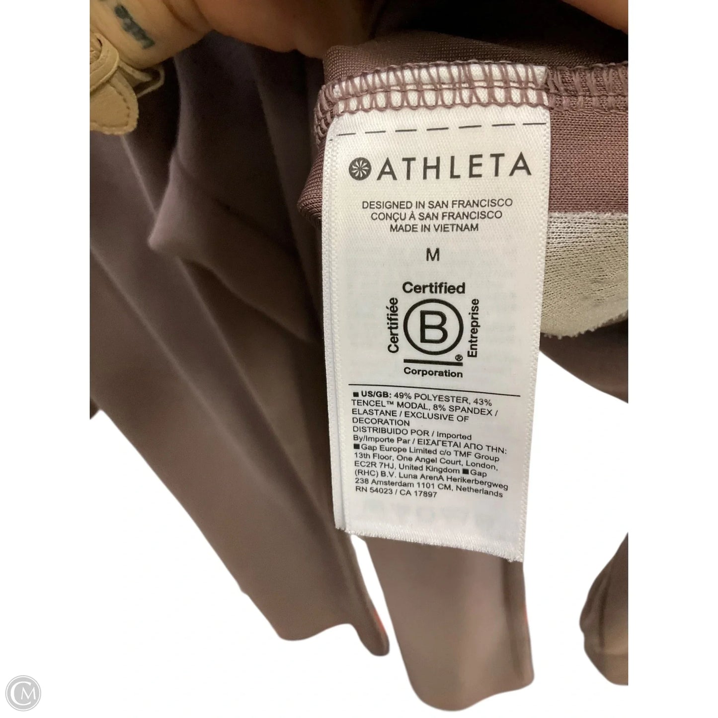 Athletic Pants 2pc By Athleta In Purple, Size: M