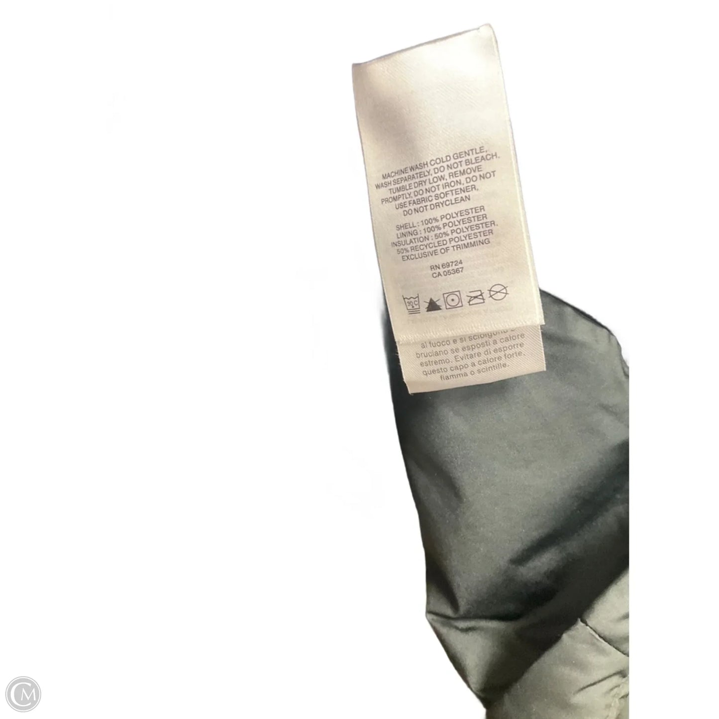 Jacket Puffer & Quilted By Columbia In Grey, Size: S