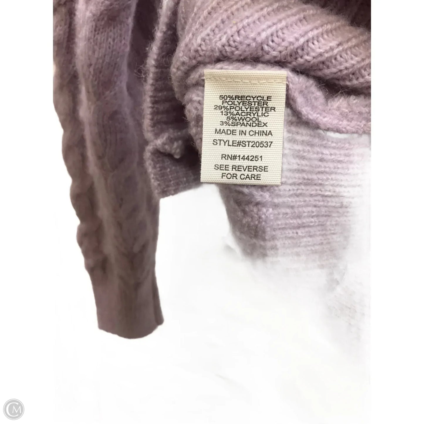 Cardigan By Jessica Simpson In Purple, Size: S