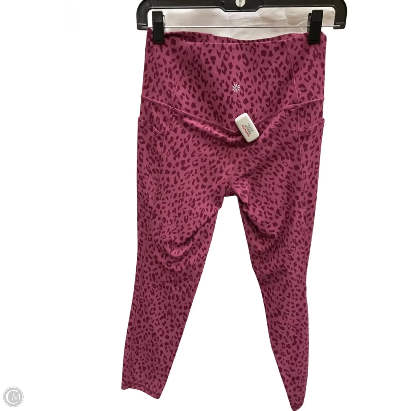 Athletic Leggings By Athleta In Pink, Size: Sp