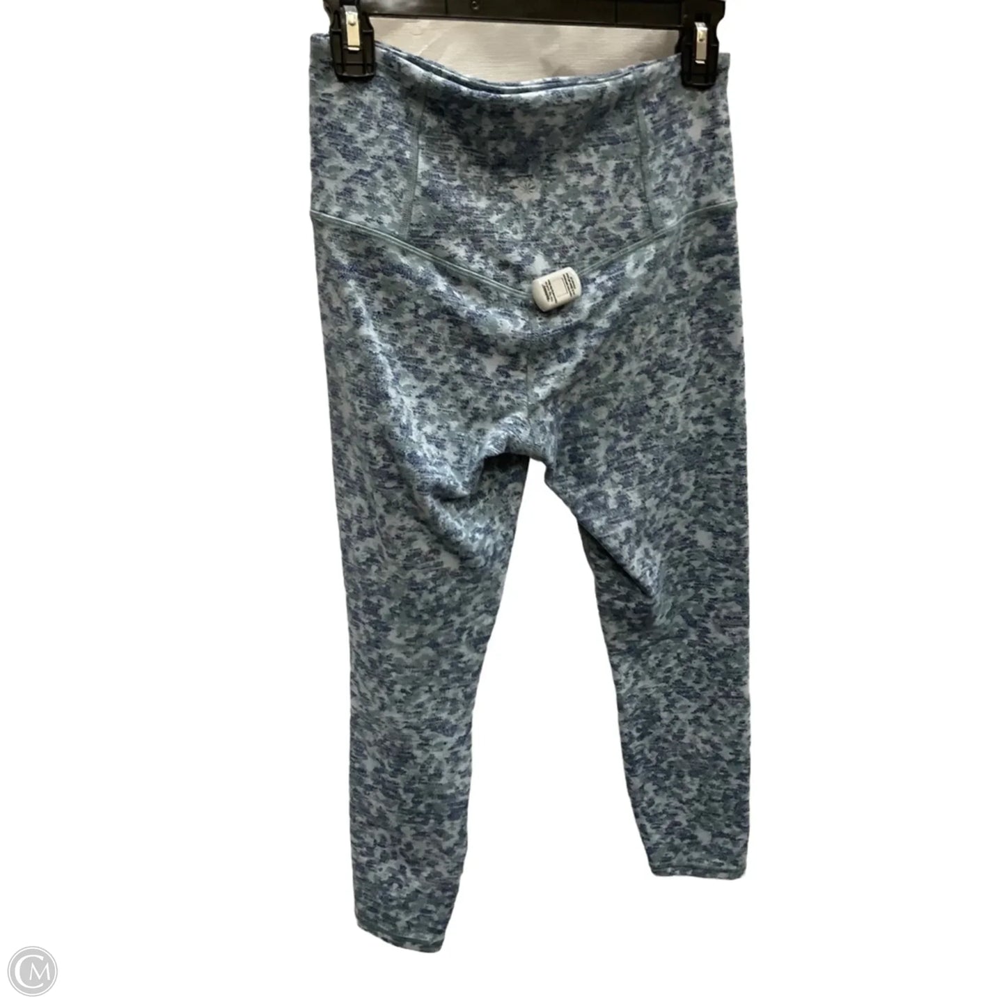 Athletic Leggings By Athleta In Blue & Green, Size: Sp