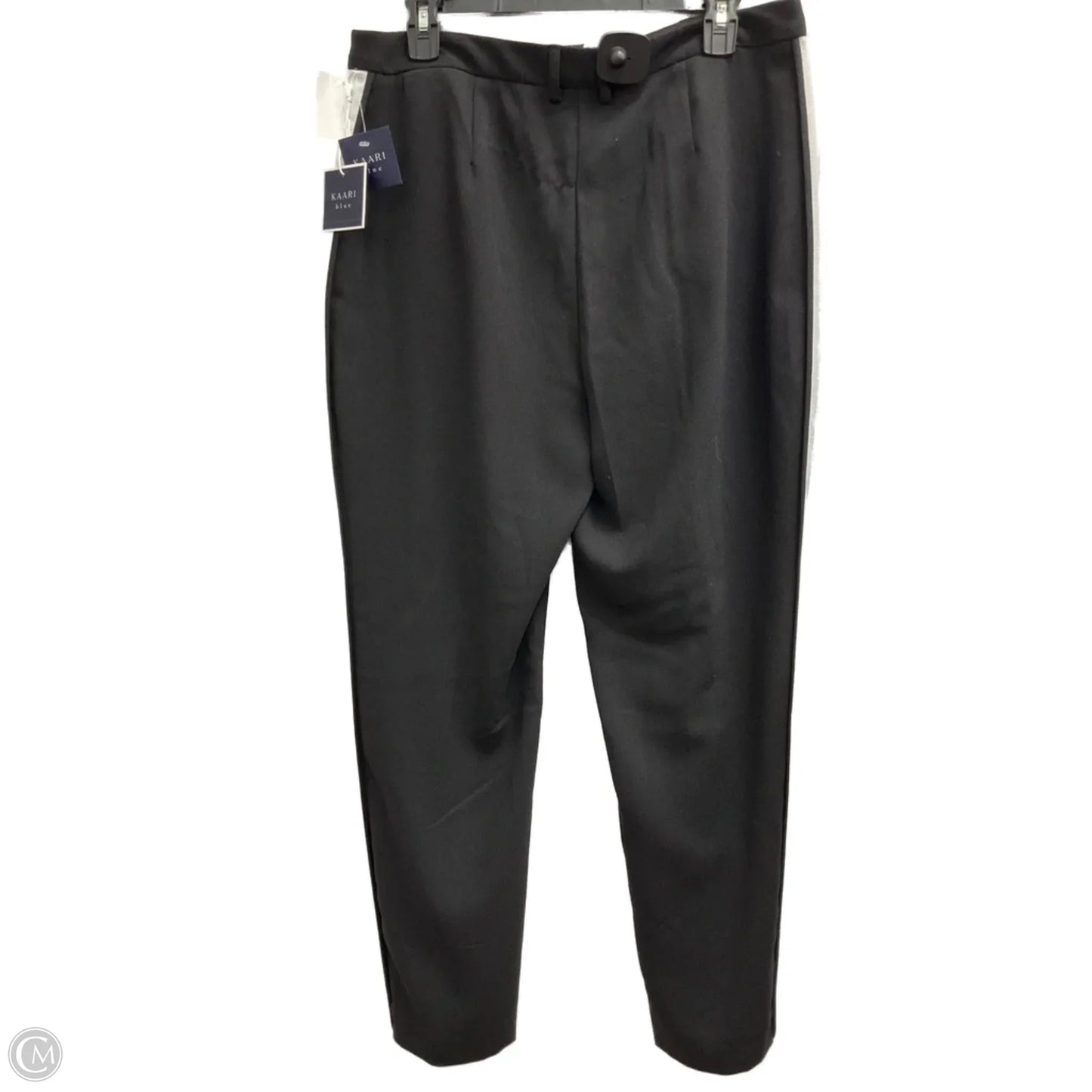Pants Dress By Kaari Blue In Black & White, Size: 10