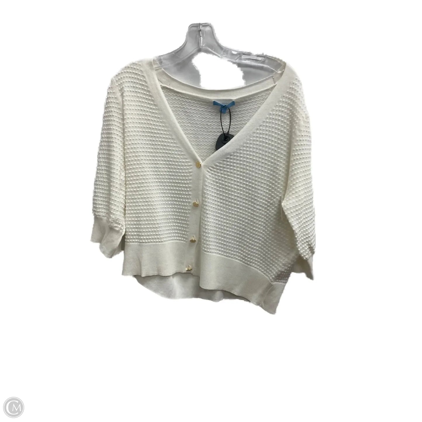 Cardigan By Draper James In White, Size: Xl