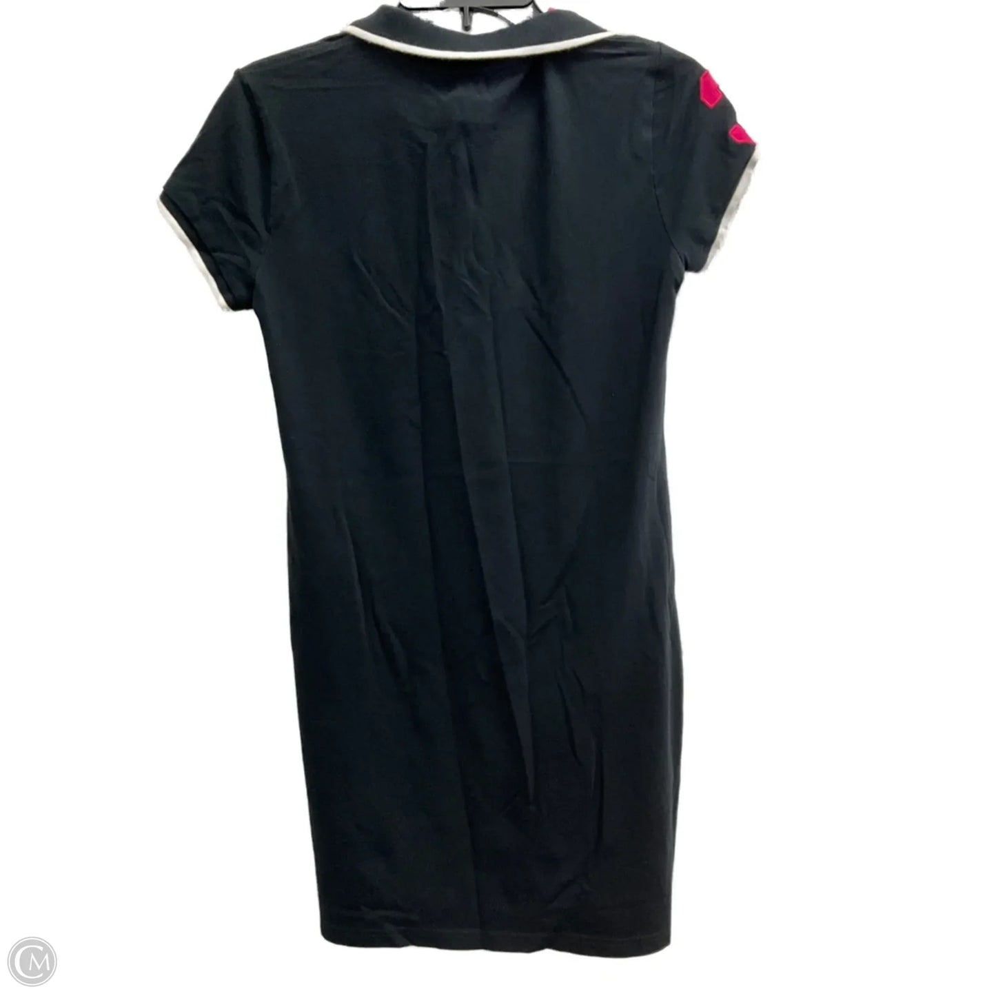 Dress Casual Midi By Polo Ralph Lauren In Black, Size: M