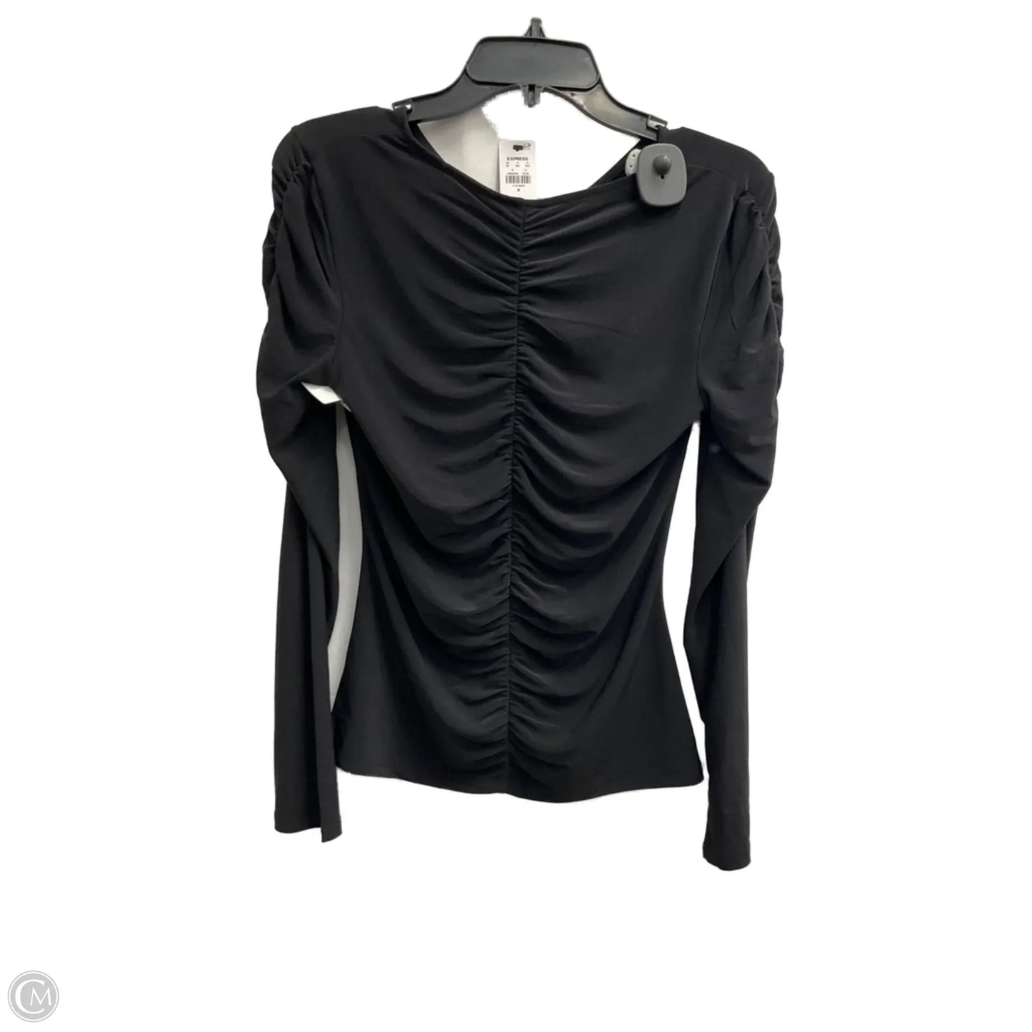 Top Long Sleeve By Express In Black, Size: M