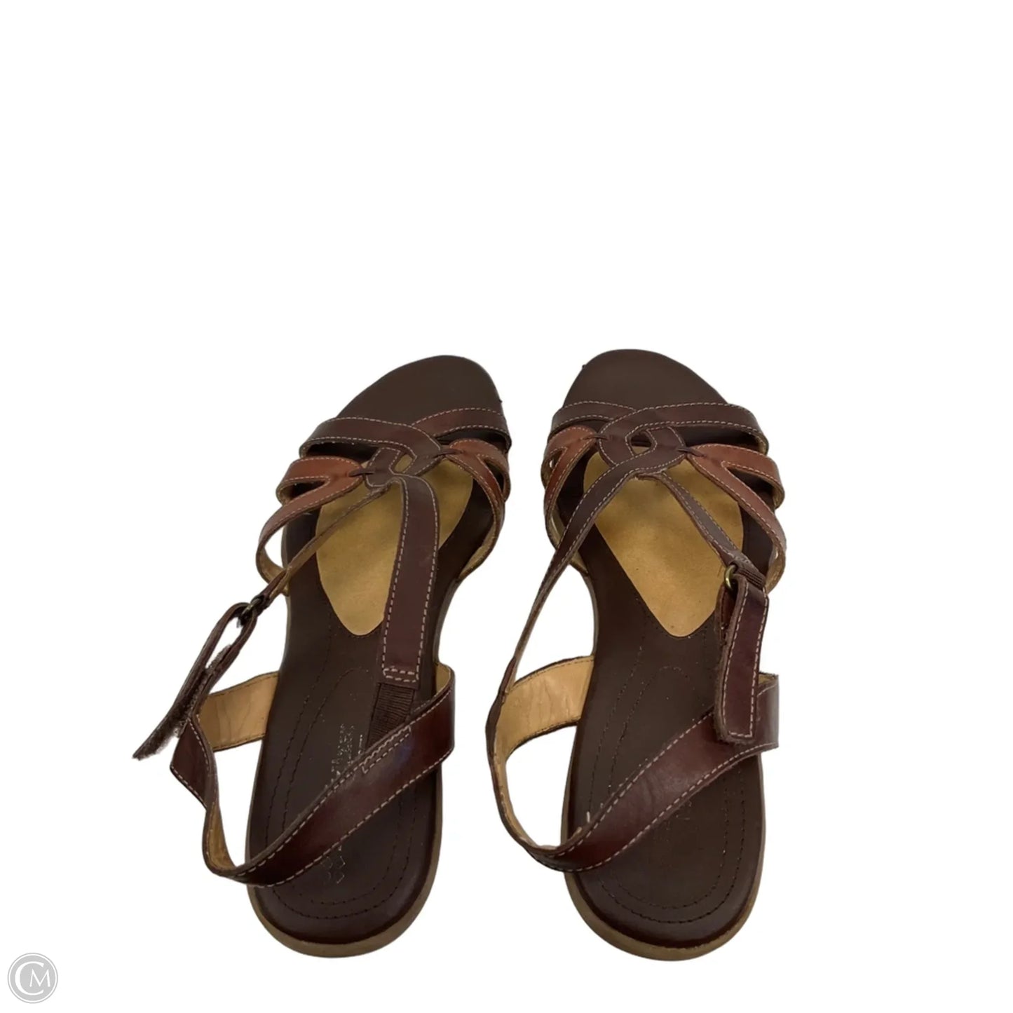Sandals Flats By Naturalizer In Brown, Size: 9.5