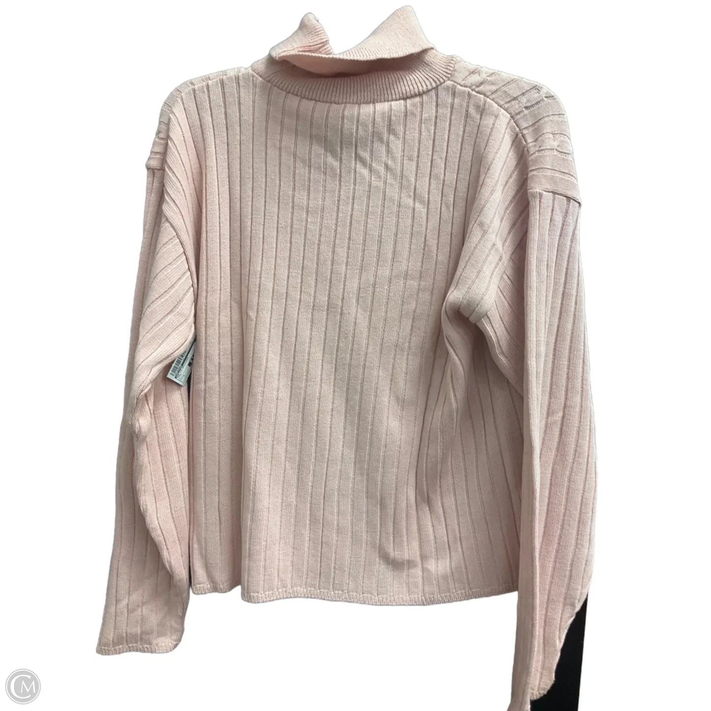 Top Long Sleeve Designer By Halston In Pink, Size: L