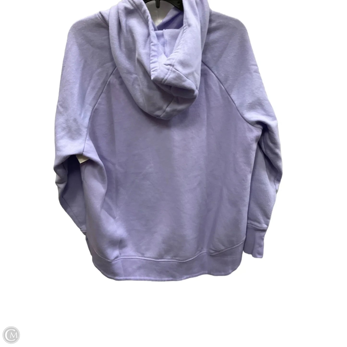 Sweatshirt Hoodie By Under Armour In Purple, Size: 1x