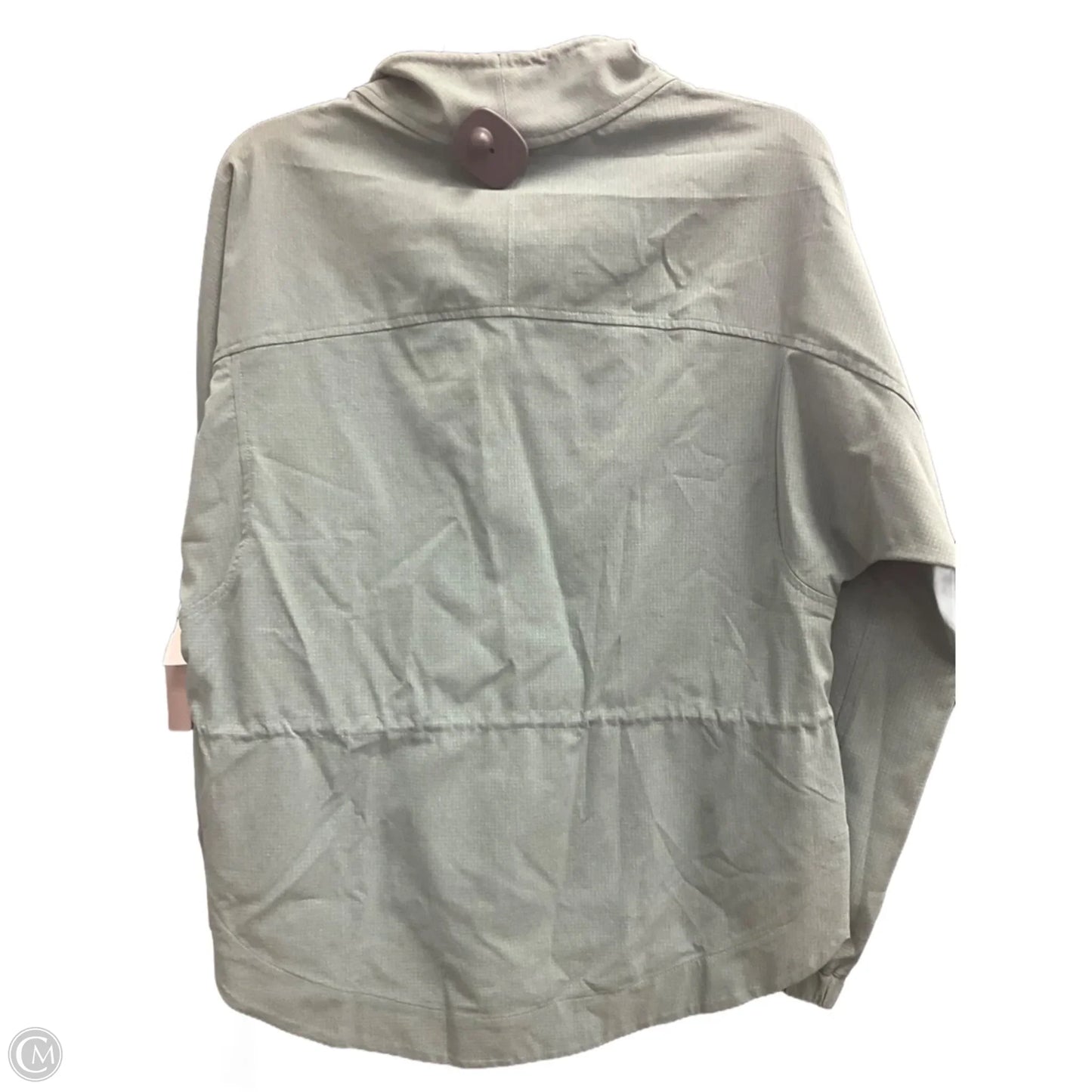 Athletic Jacket By Lululemon In Green, Size: 4