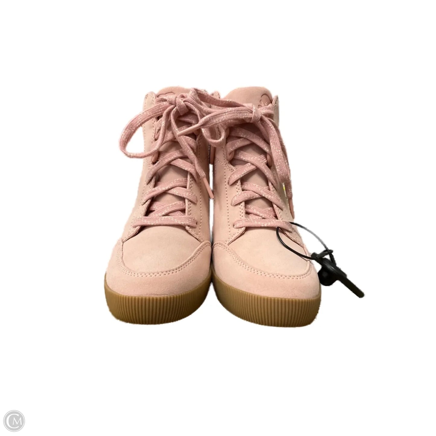 Boots Ankle Heels By Sorel In Pink, Size: 6