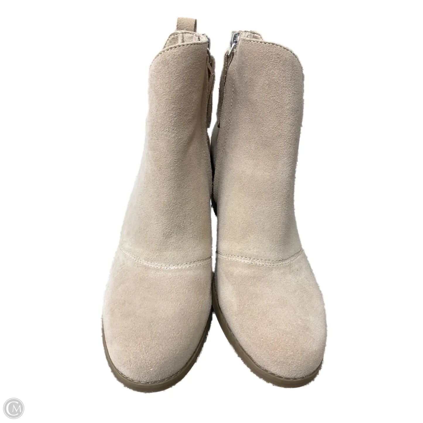 Boots Ankle Heels By Toms In Beige, Size: 9