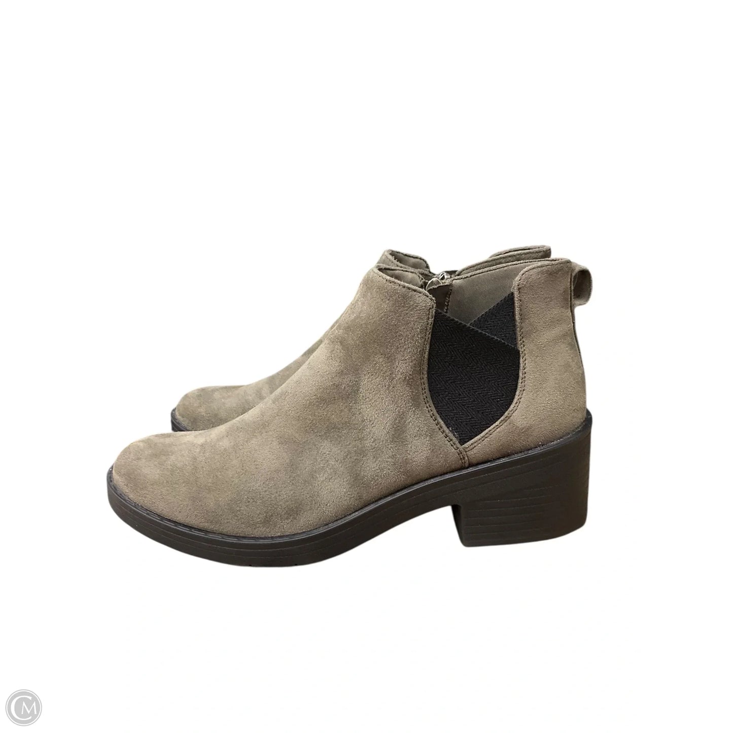 Boots Ankle Flats By Bzees In Green, Size: 9