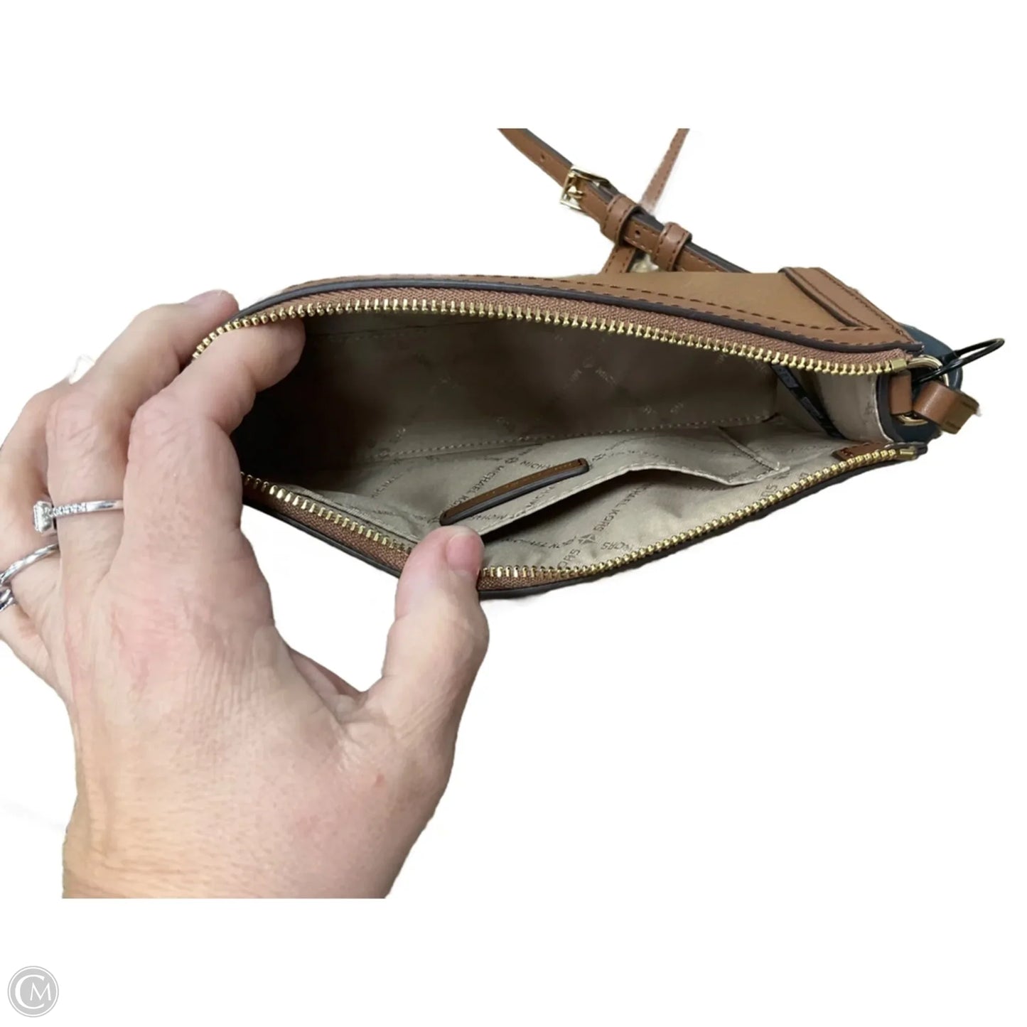 Crossbody Designer By Michael Kors, Size: Small