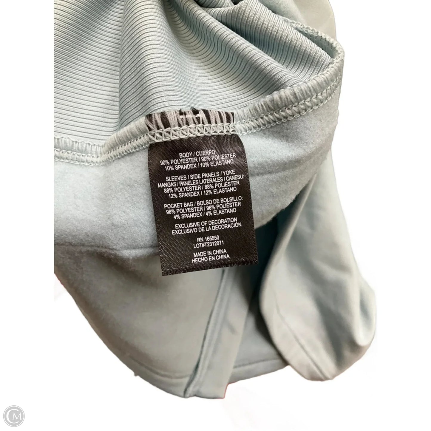 Athletic Jacket By 32 Degrees In Blue, Size: Xxl