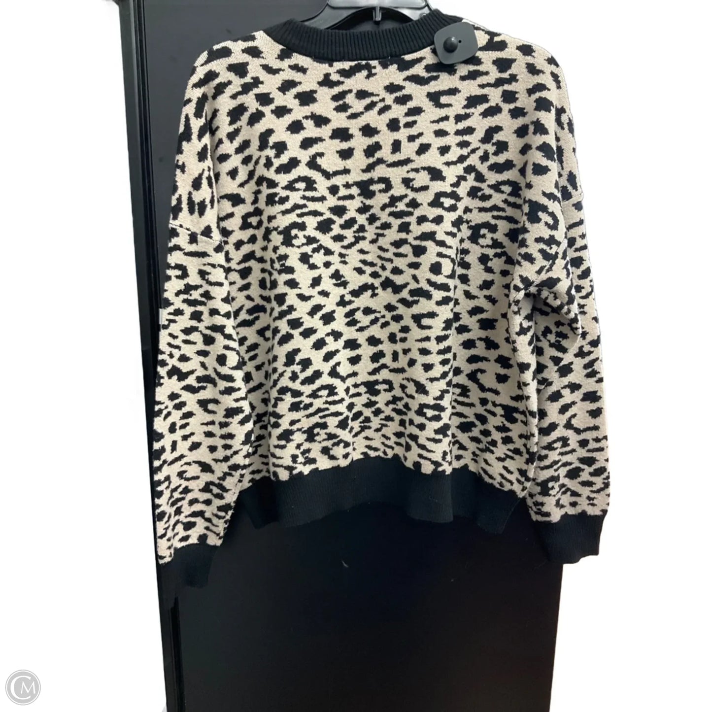 Sweater By T Tahari In Animal Print, Size: L