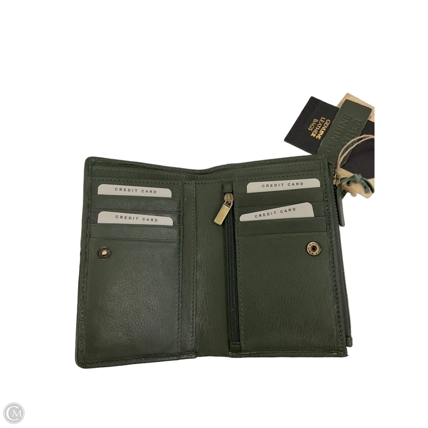 Wallet Leather By Clothes Mentor, Size: Large