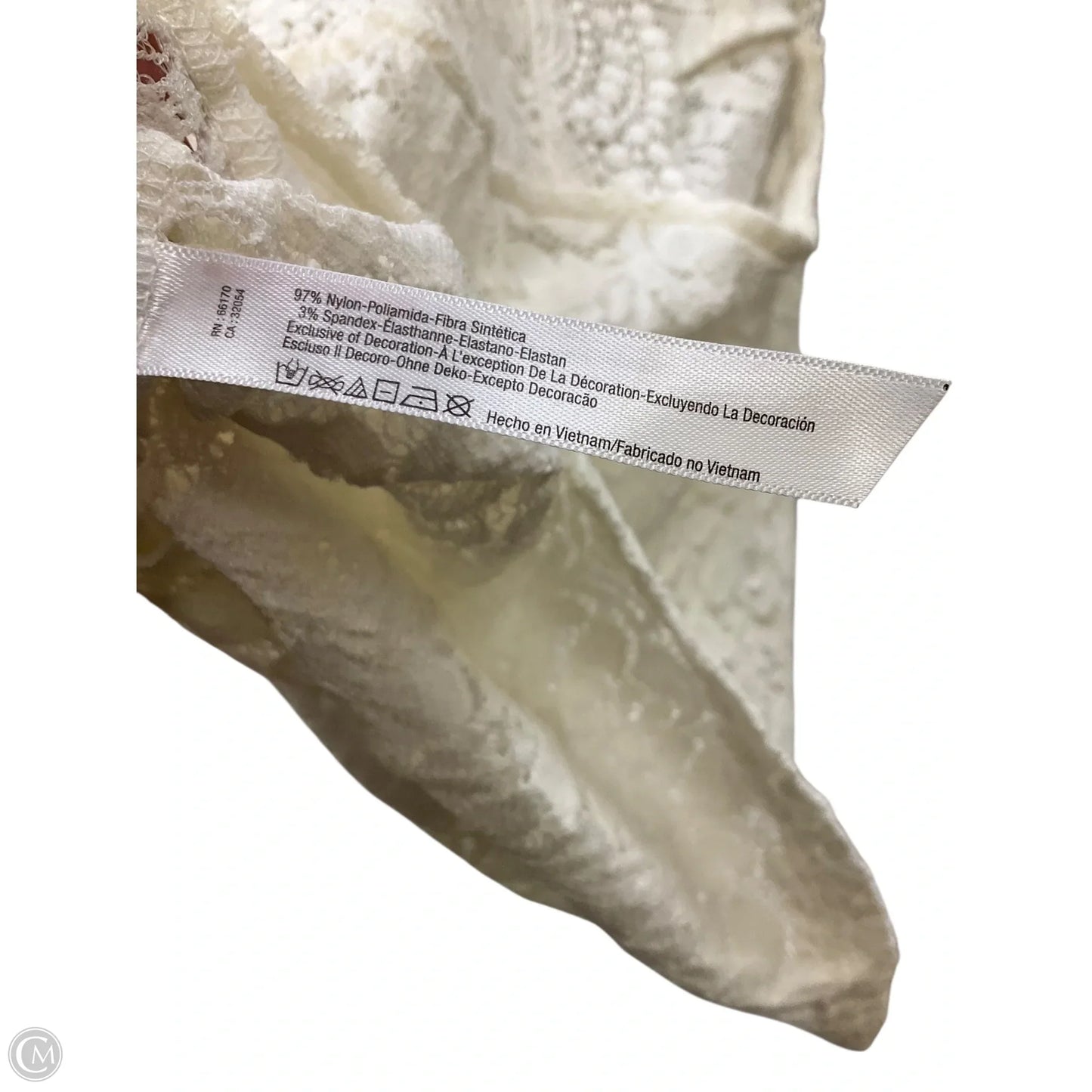 Tank Top By Free People In White, Size: M