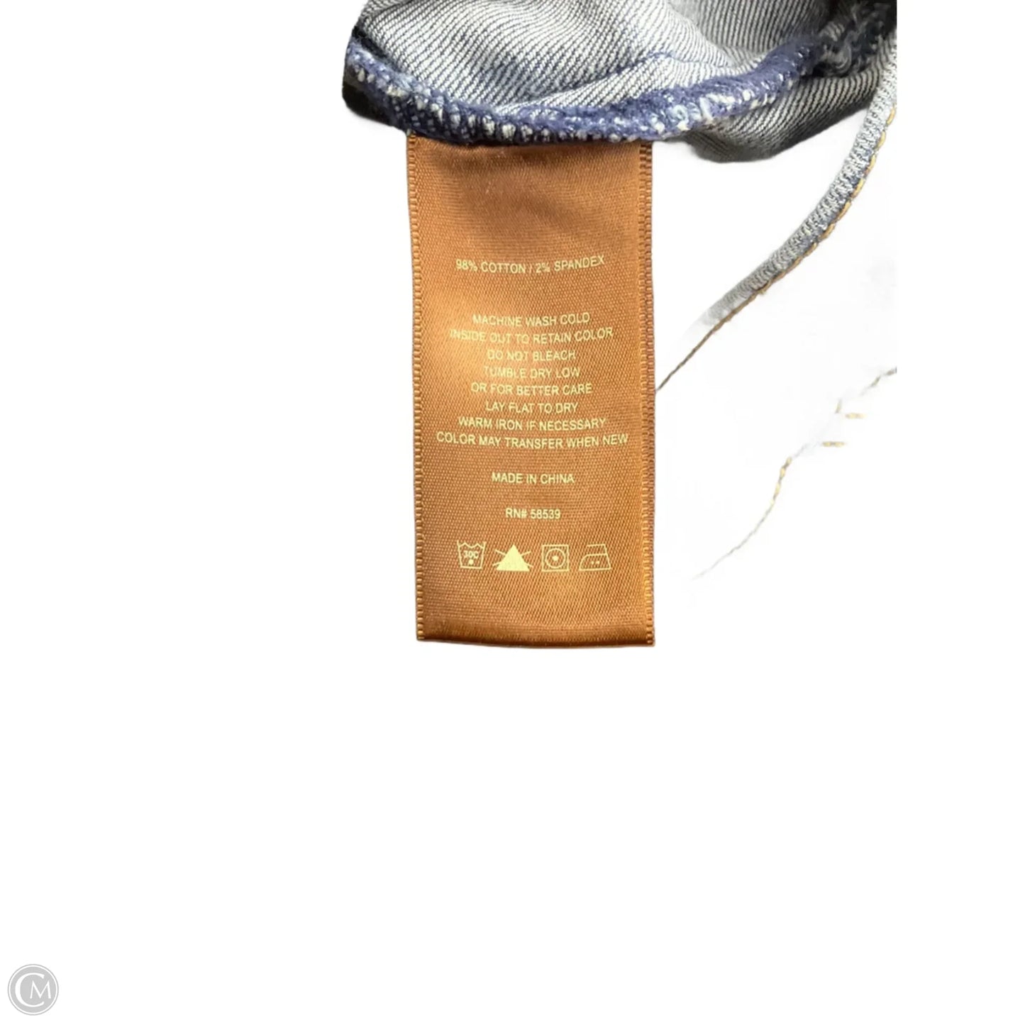 Jacket Denim By Kut In Blue, Size: M