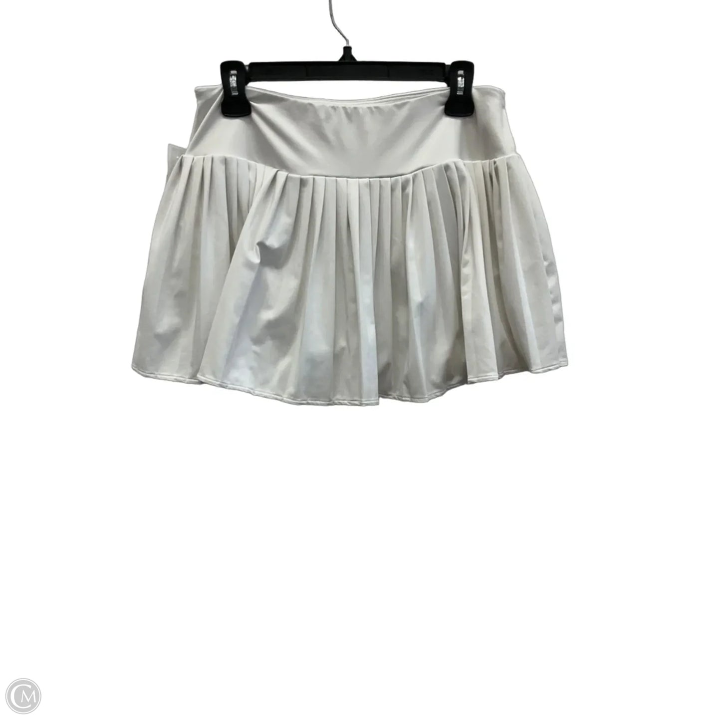 Athletic Skort By Laura Ashley In White, Size: L