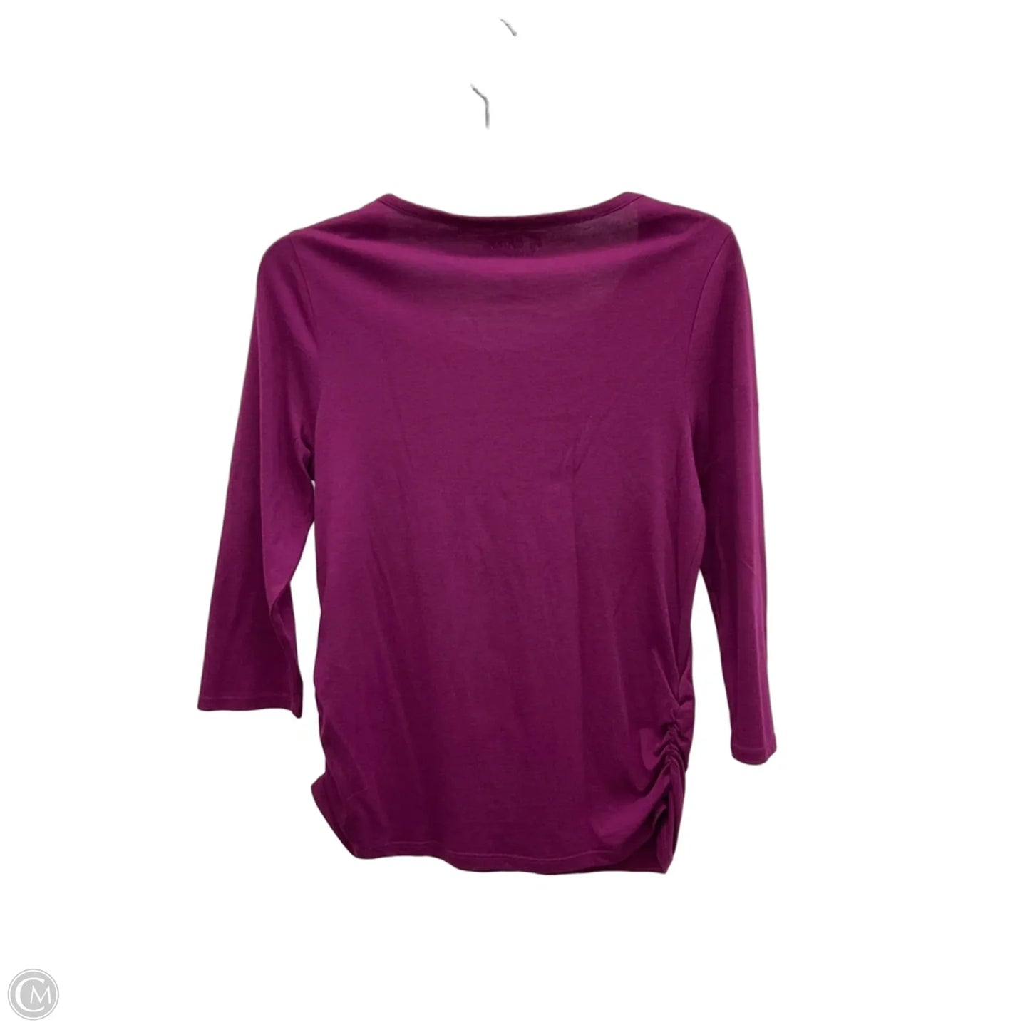 Top Long Sleeve By Chicos In Purple, Size: S