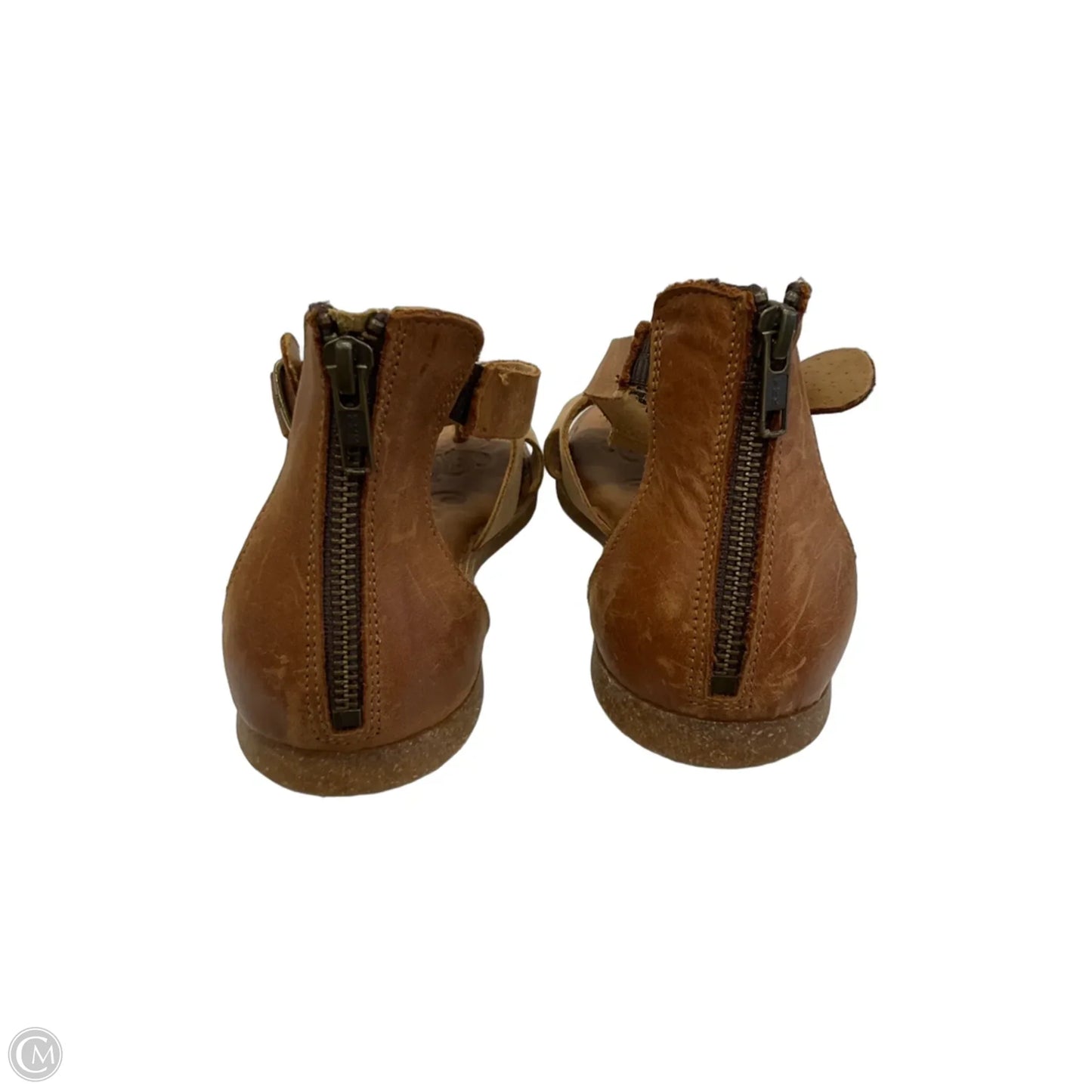 Sandals Flats By Born In Brown, Size: 9