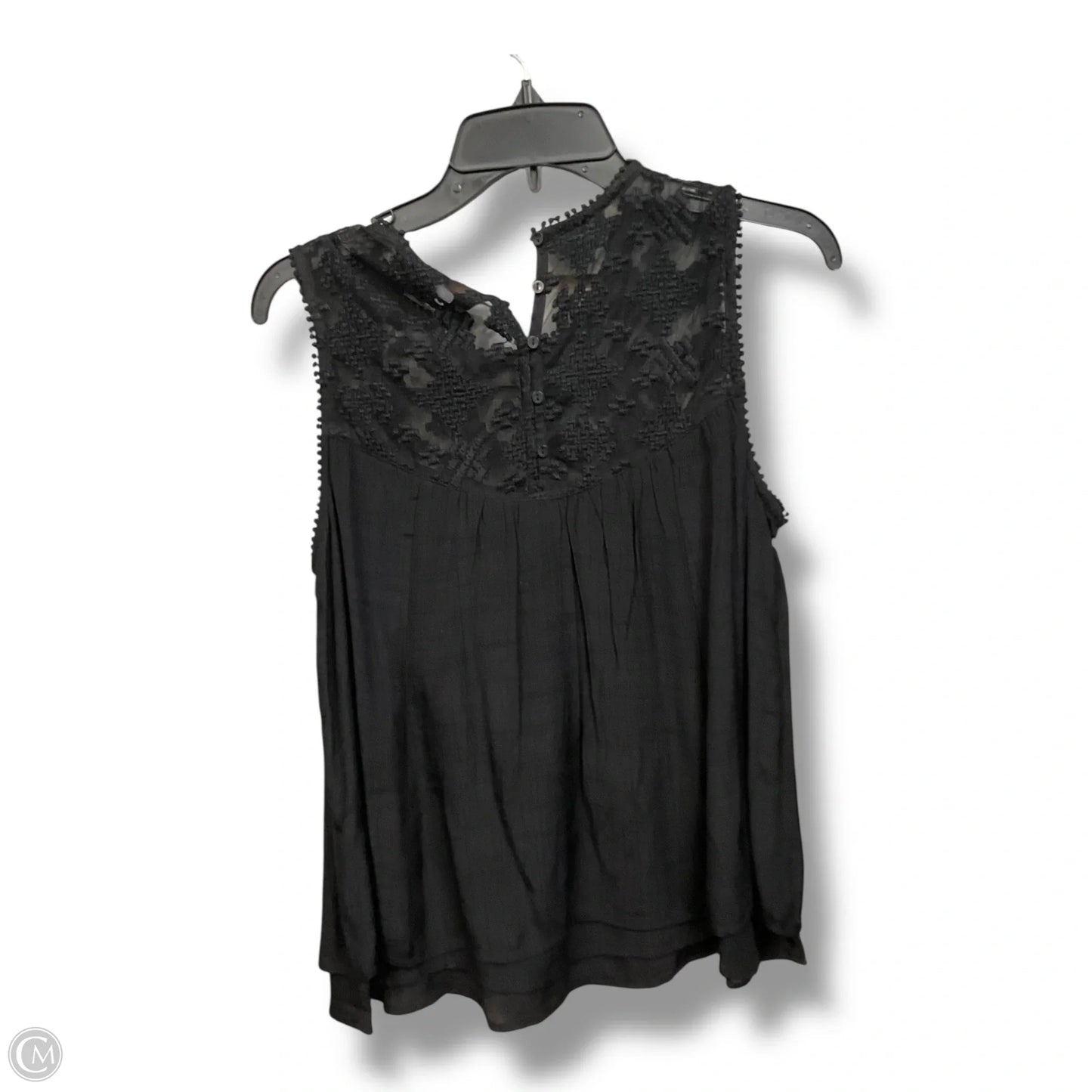 Top Sleeveless By Style And Company In Black, Size: S