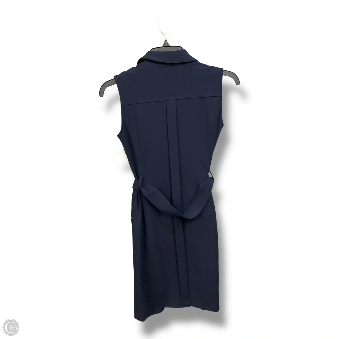 Dress Casual Midi By Calvin Klein In Blue, Size: Xs