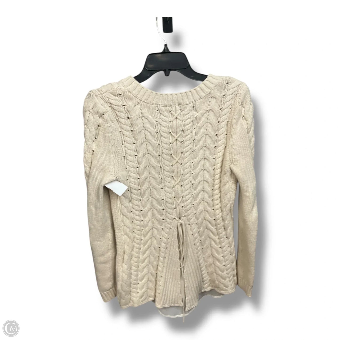 Sweater By Cabi In Cream, Size: S