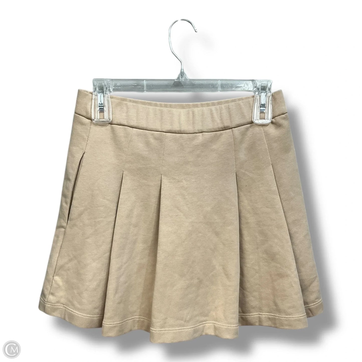 Skort By Express In Tan, Size: Xs