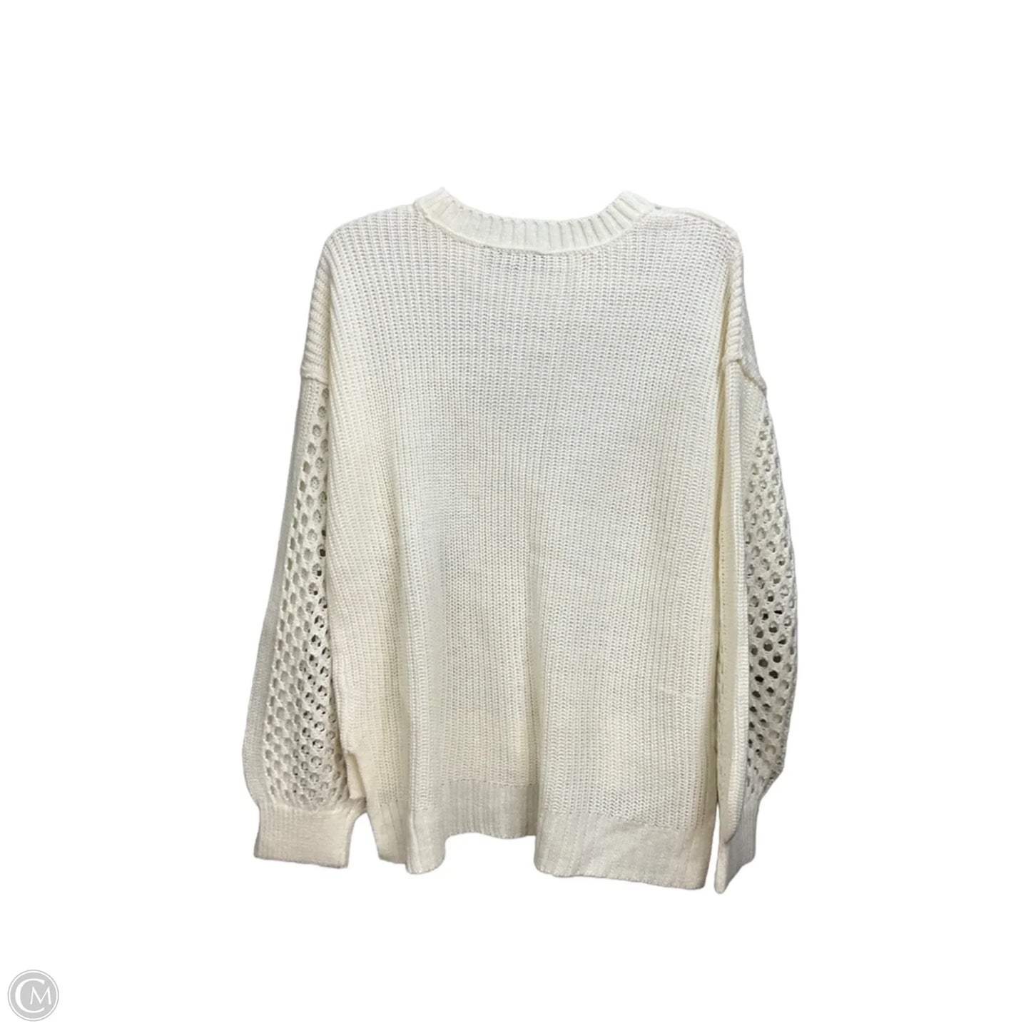 Sweater By Rachel Roy In Cream, Size: L