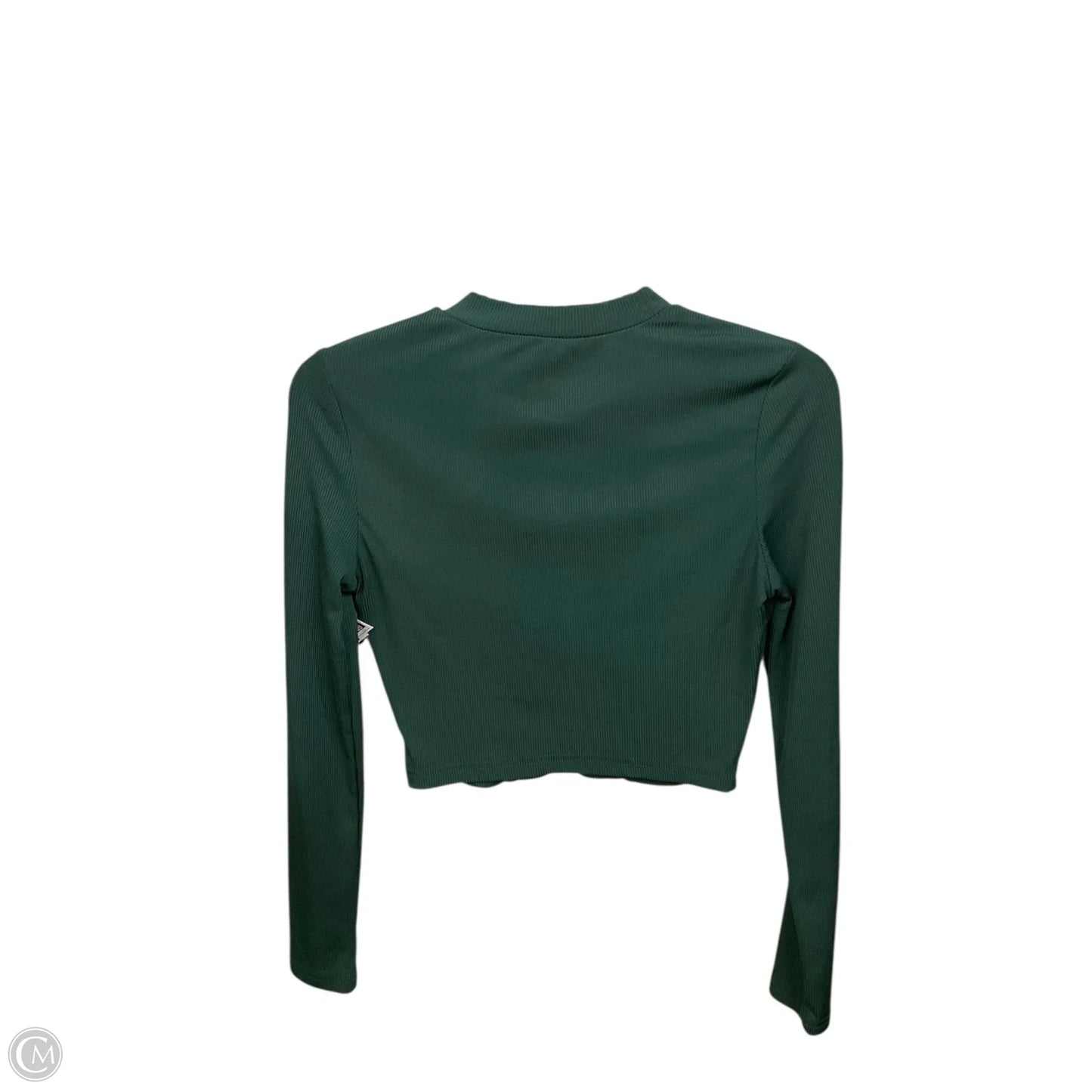 Top Long Sleeve By Shein In Green, Size: S