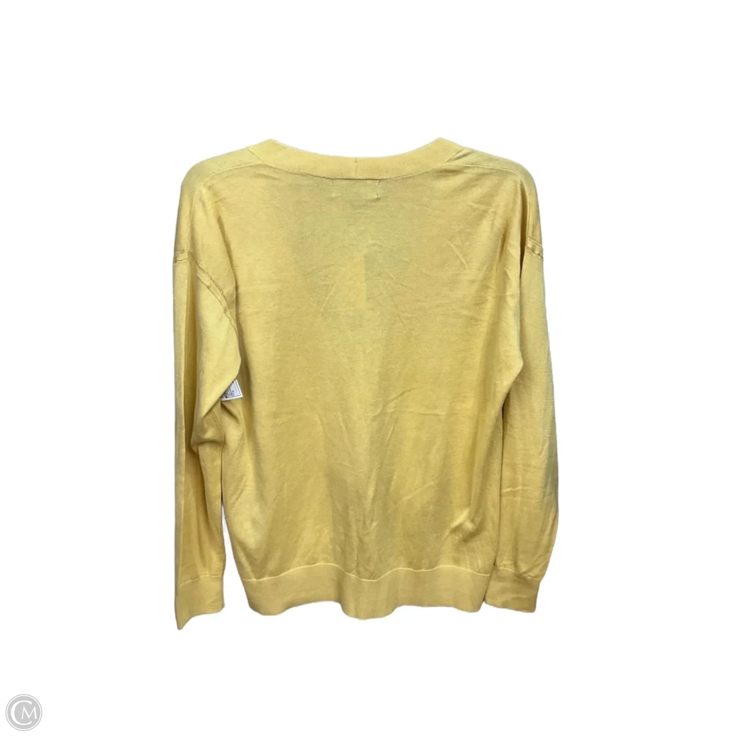 Cardigan By Banana Republic In Yellow, Size: S