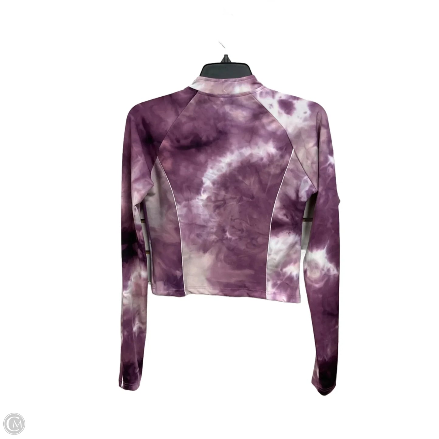 Athletic Jacket By Clothes Mentor In Tie Dye Print, Size: M