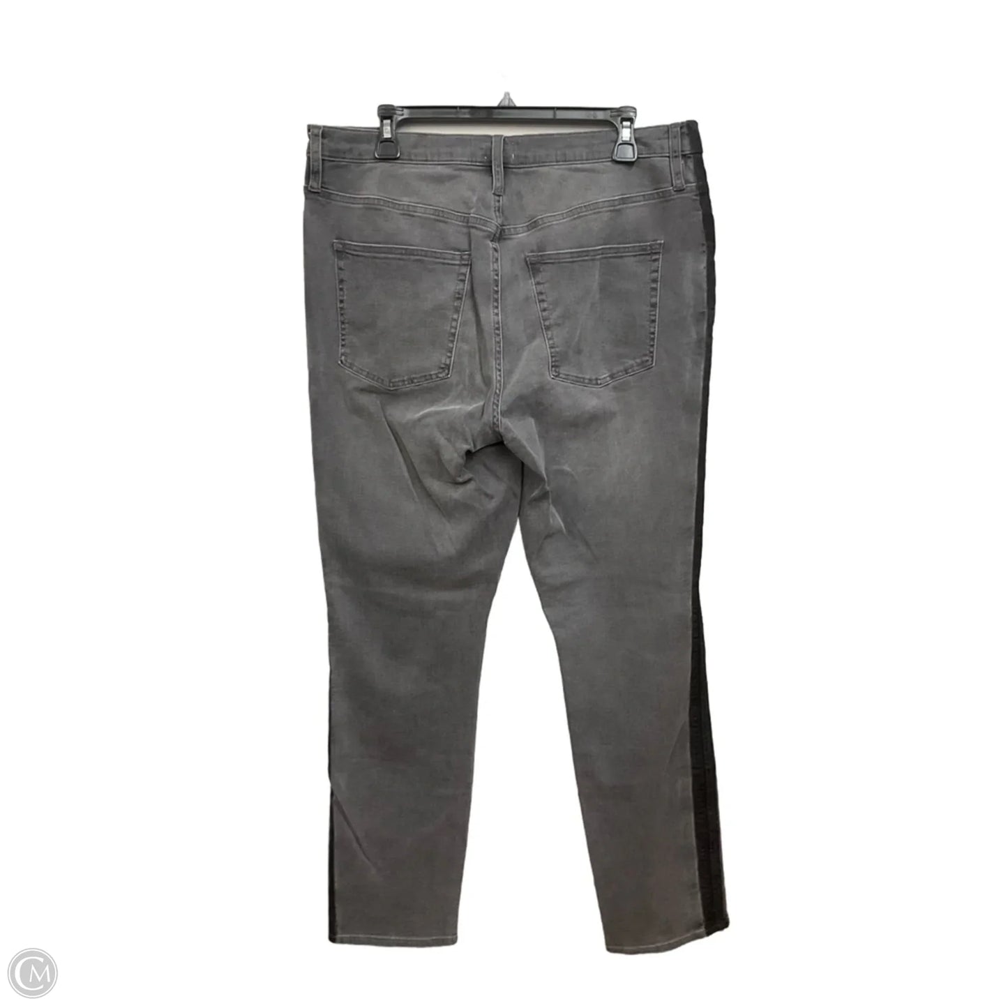 Jeans Straight By J. Crew In Grey Denim, Size: 12