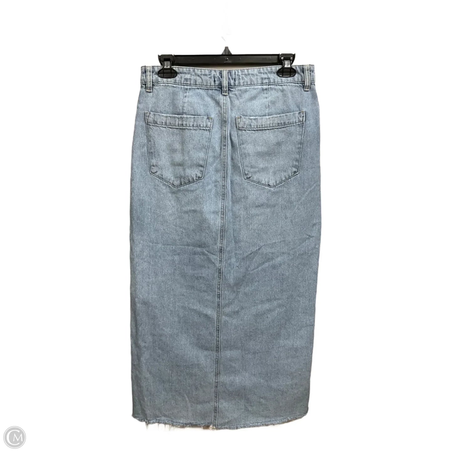 Skirt Maxi By Kut In Blue Denim, Size: 4