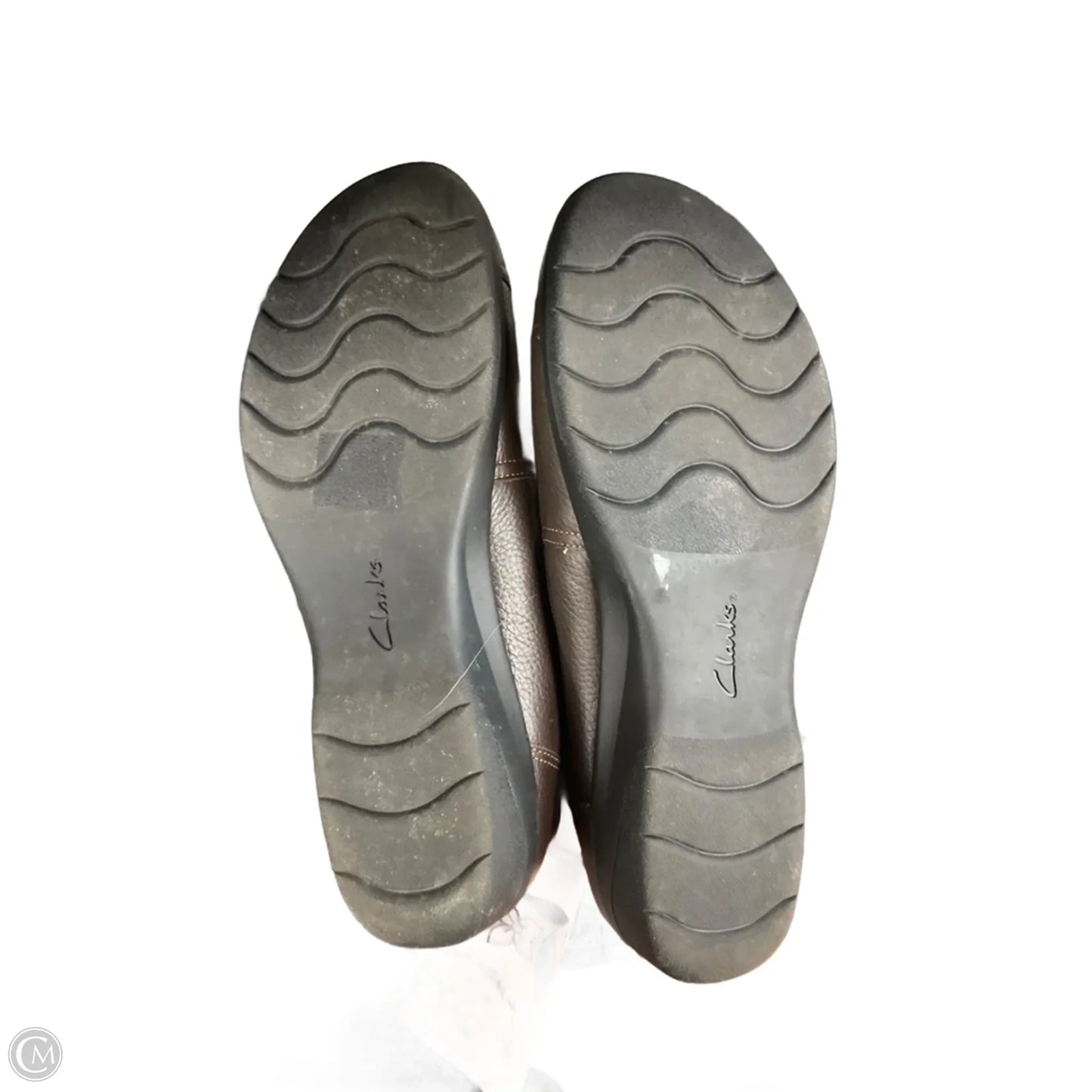 Shoes Flats By Clarks In Brown, Size: 11