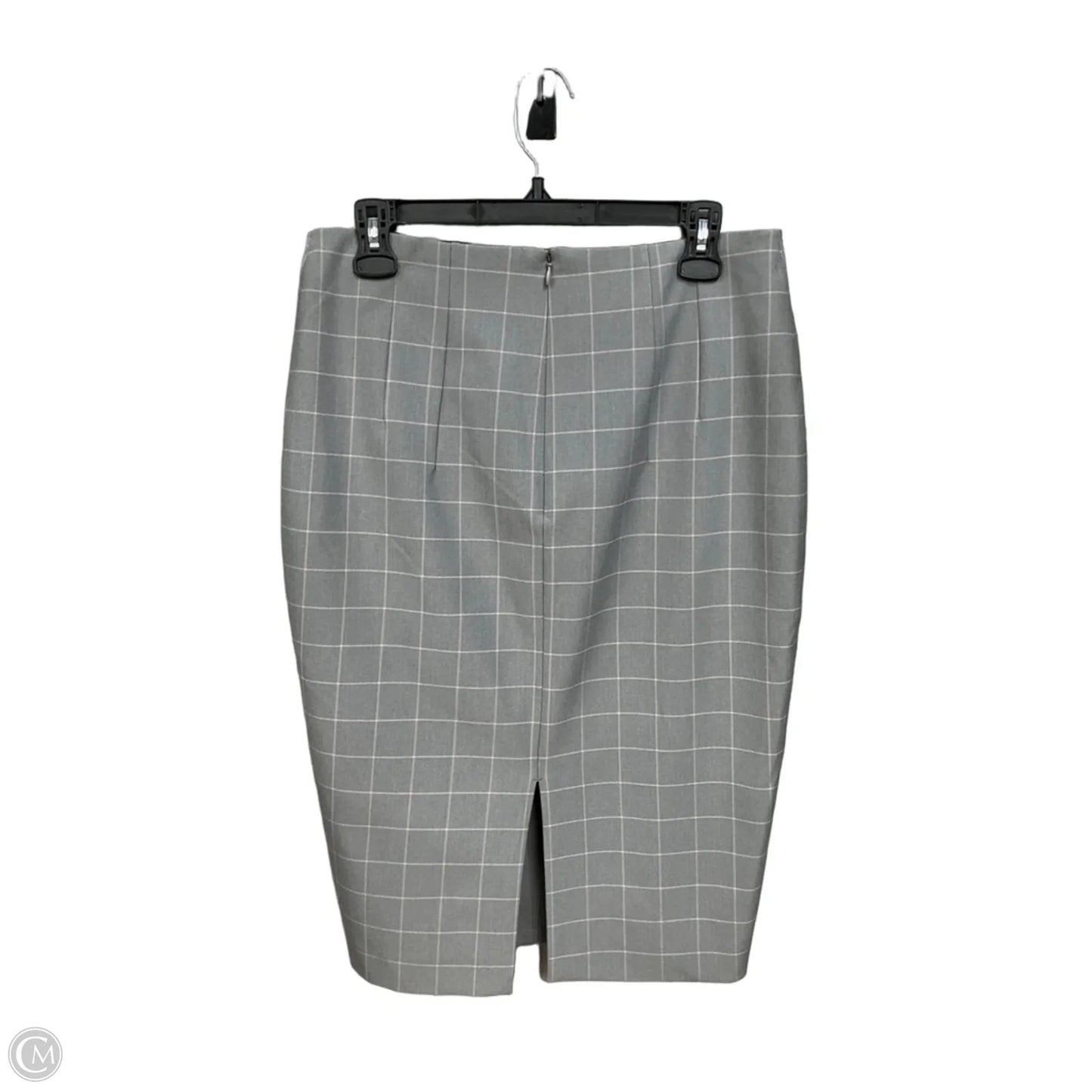 Skirt Midi By Express In Plaid Pattern, Size: 8