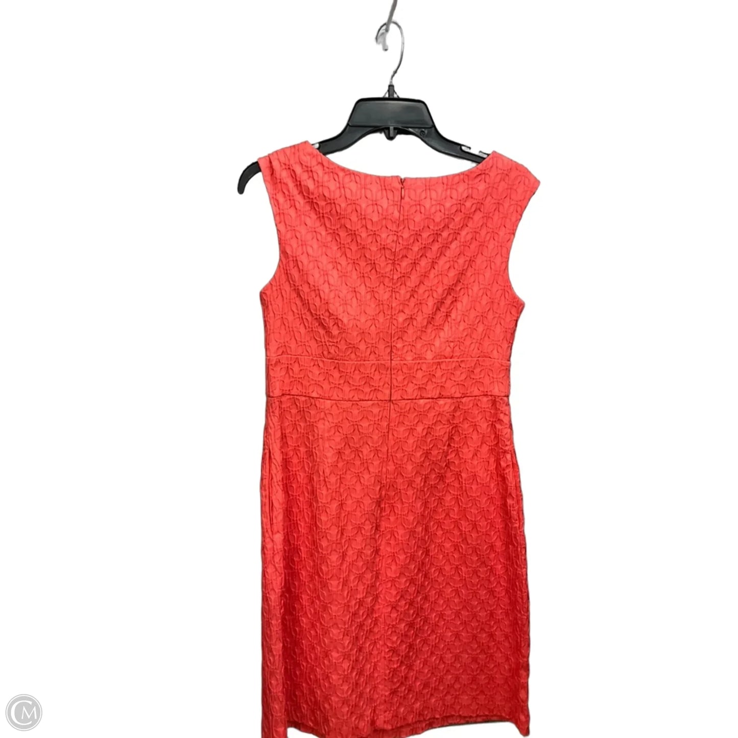 Dress Casual Short By Dressbarn In Coral, Size: M