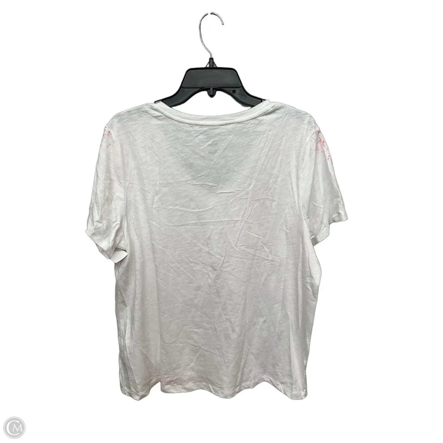 Top Short Sleeve By Tommy Hilfiger In Floral Print, Size: Xl