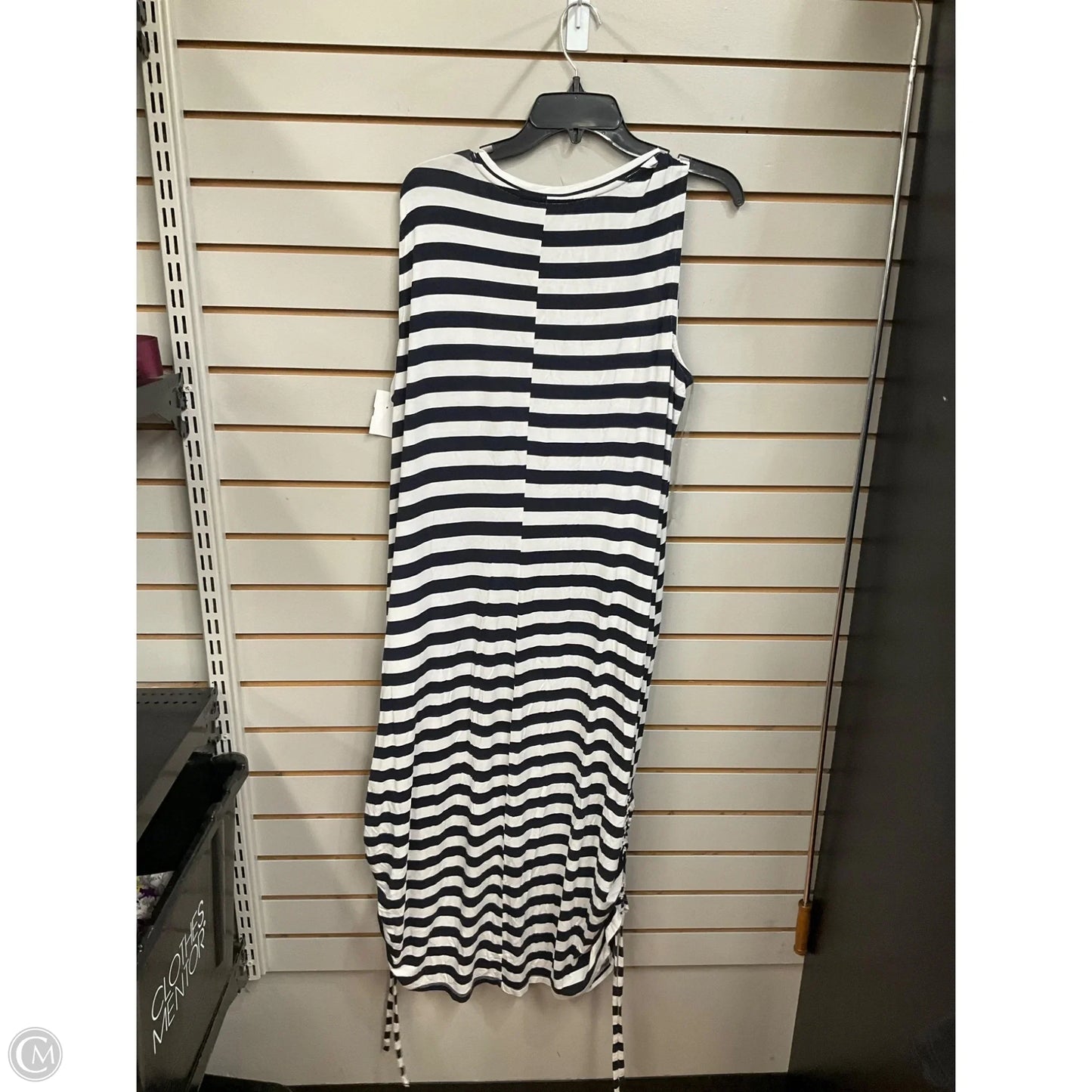 Dress Casual Midi By Lane Bryant In Striped Pattern, Size: 1x