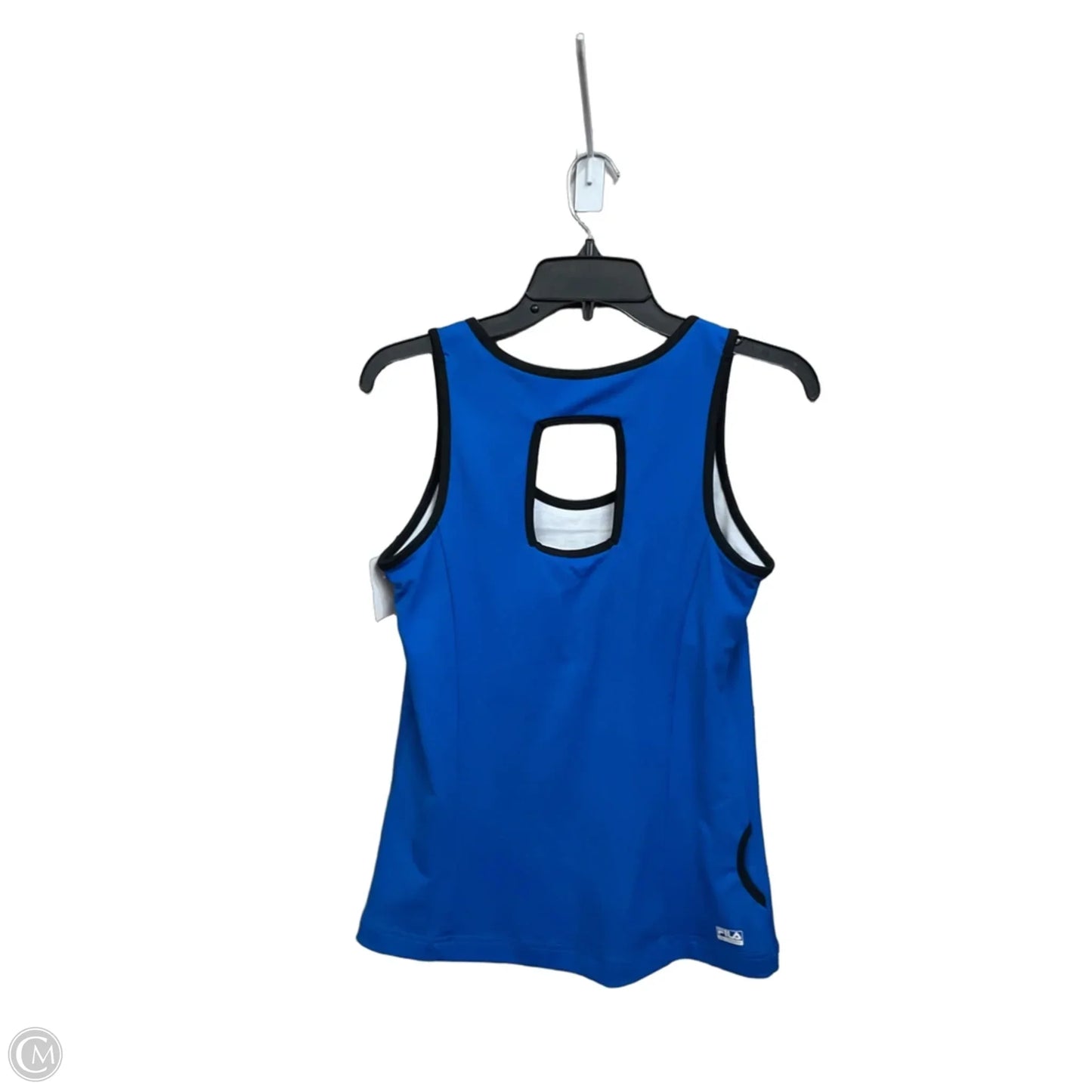 Athletic Tank Top By Fila In Blue, Size: M