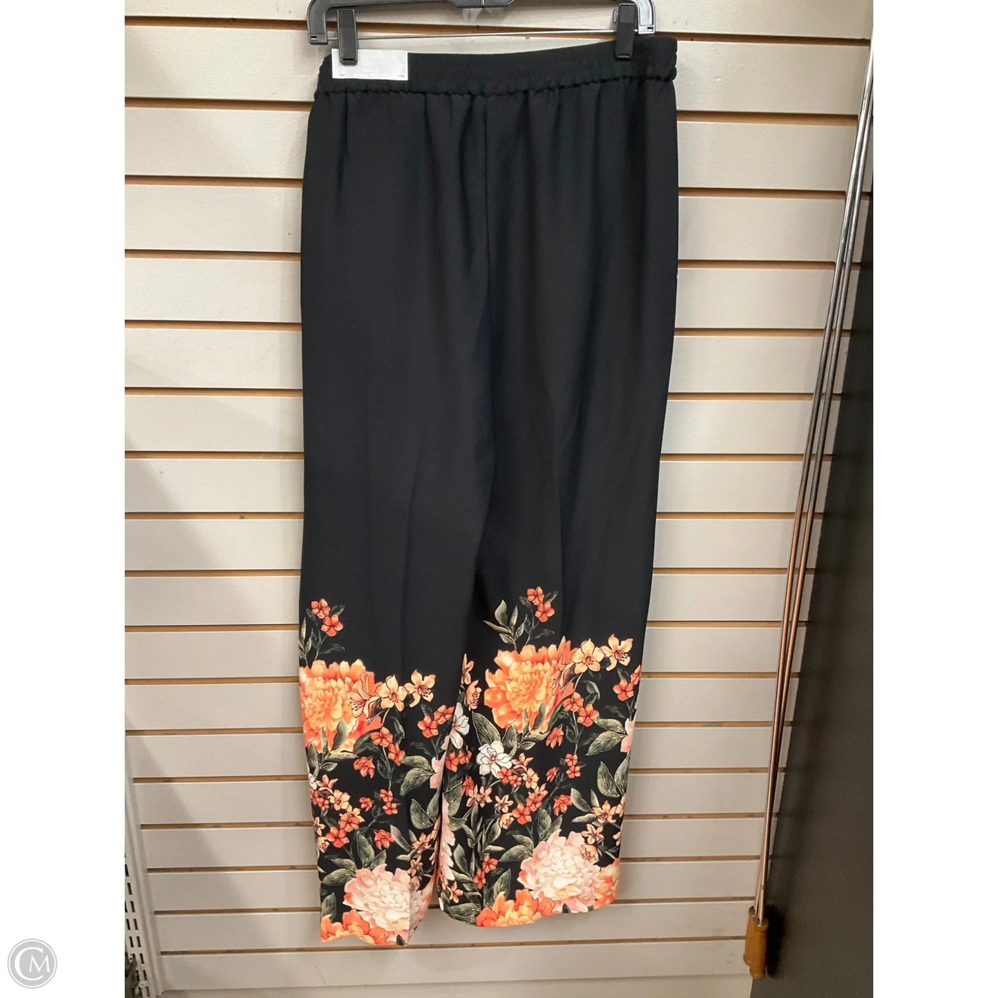 Pants Wide Leg By Chicos In Floral Print, Size: 14
