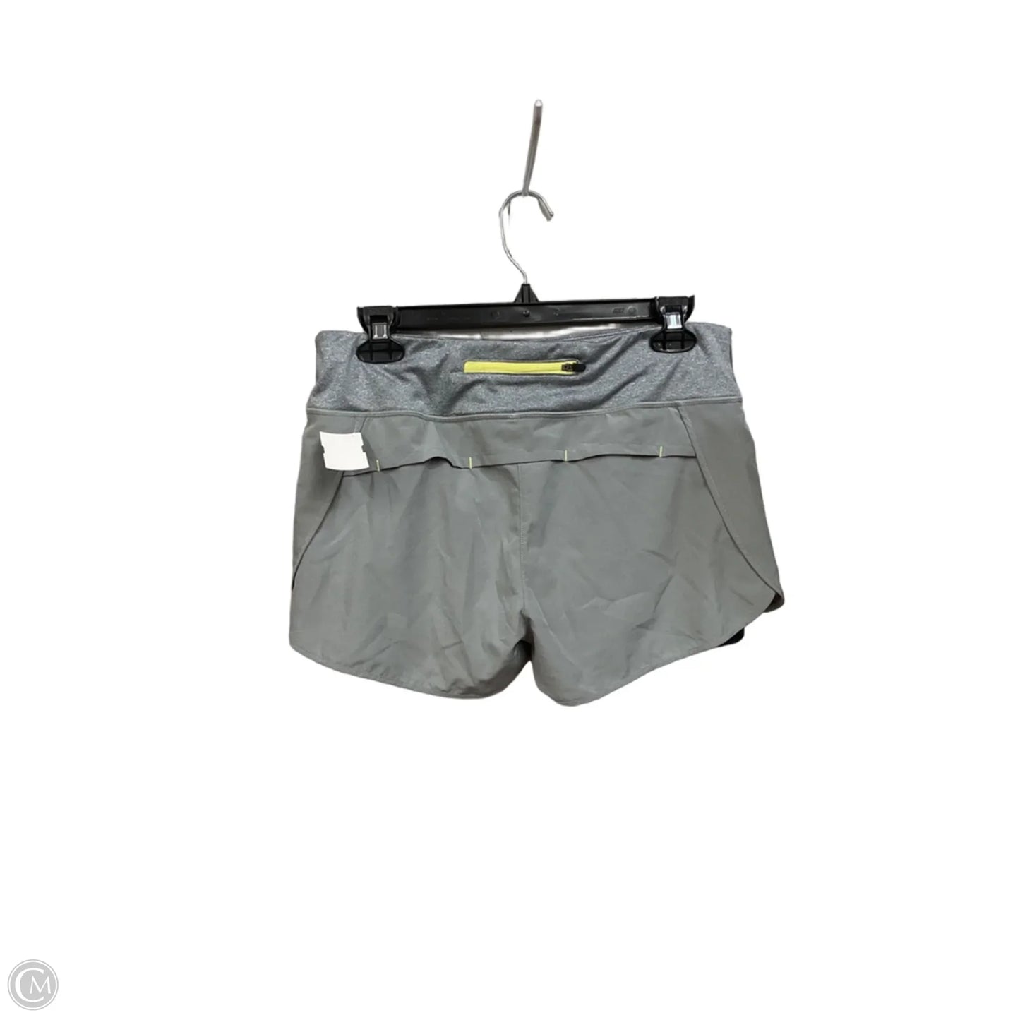 Athletic Shorts By Mpg In Green & Grey, Size: M