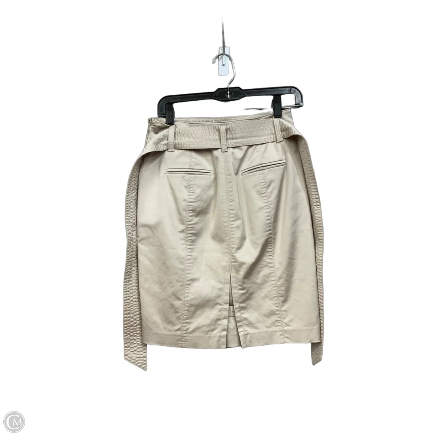 Skirt Midi By Ann Taylor In Beige, Size: 2