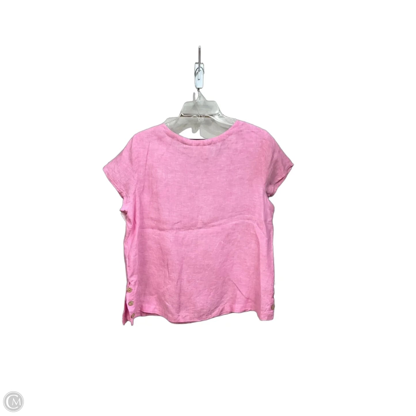 Top Short Sleeve By Cynthia Rowley In Pink, Size: M