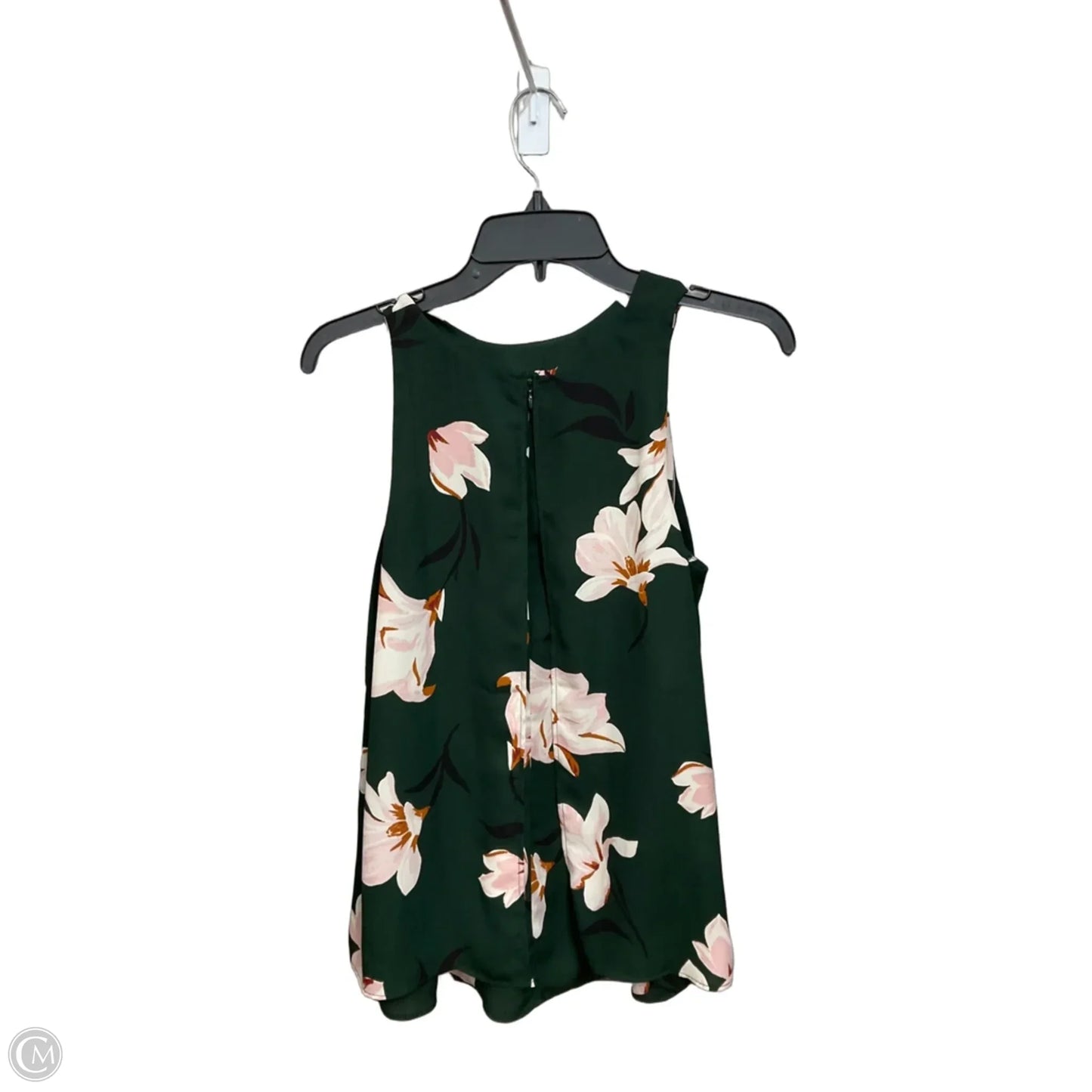 Top Sleeveless By Ann Taylor In Floral Print, Size: S
